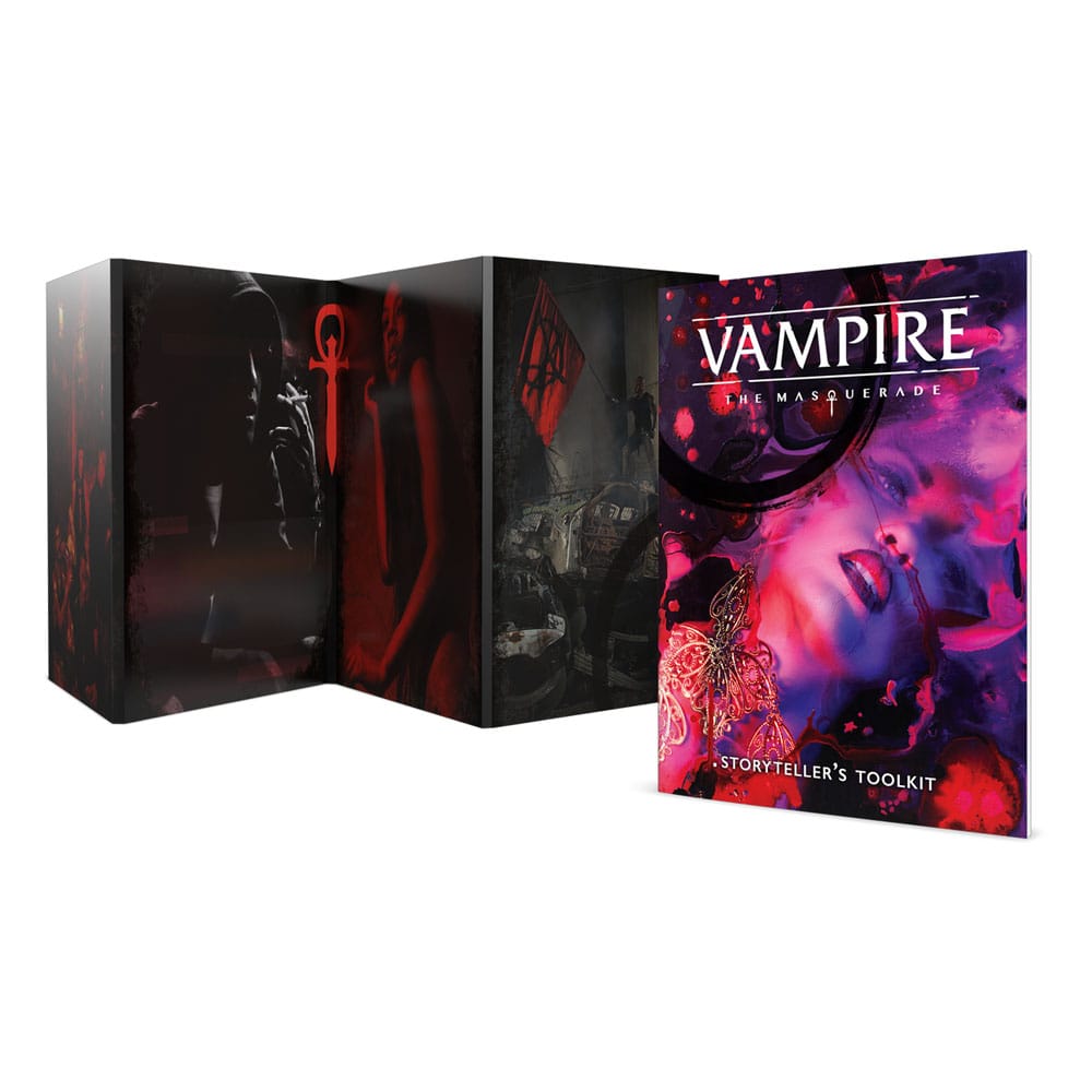 Vampire The Masquerade 5th Kiadás RPG Storyteller’s Screen & Toolkit *Englische Verzió*