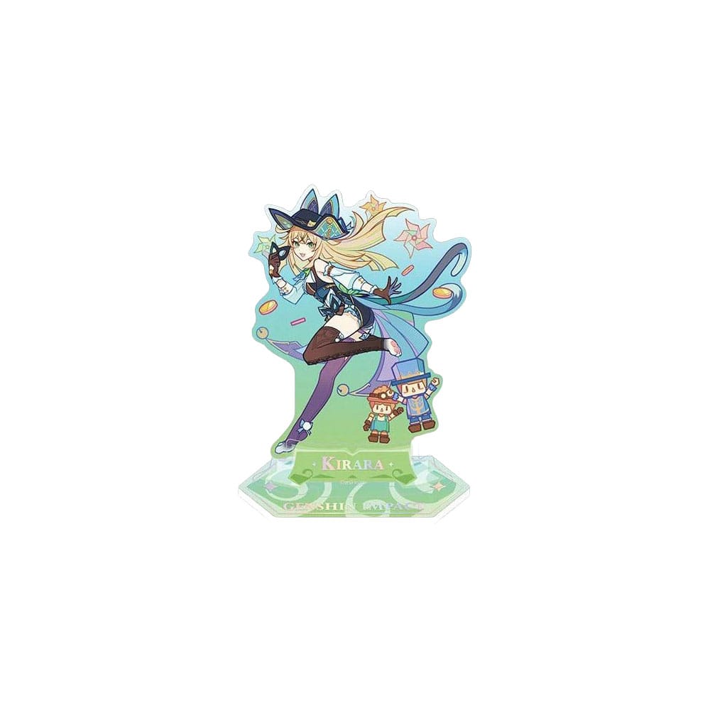 Genshin Impact Summertide Scales and Tales Character Acryl Figura: Kirara 14 cm