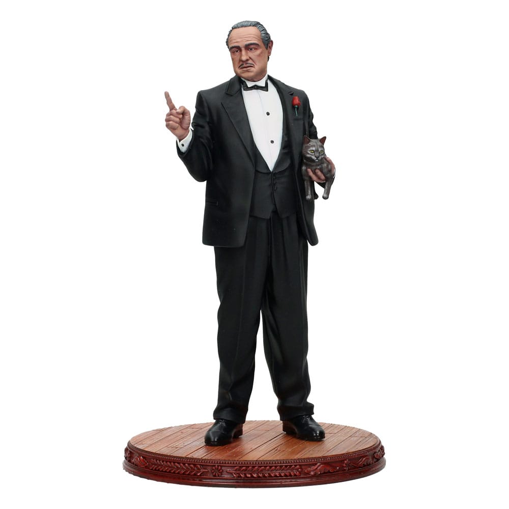 The Godfather Movie Icons PVC Szobor Don Vito Corleone The Offer 20 cm