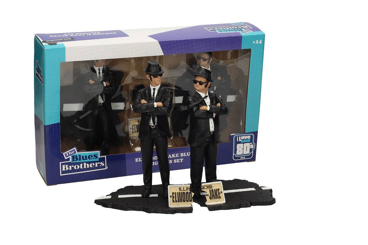 Blues Brothers Movie Icons Szobor 2-Csomag Jake & Elwood 18 cm