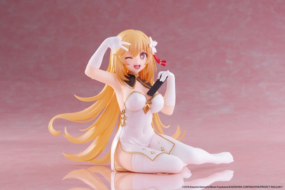 A Certain Scientific Railgun PVC Szobor Desktop Cute Figura Misaki Shokuho Chinese Dress Ver. 13 cm