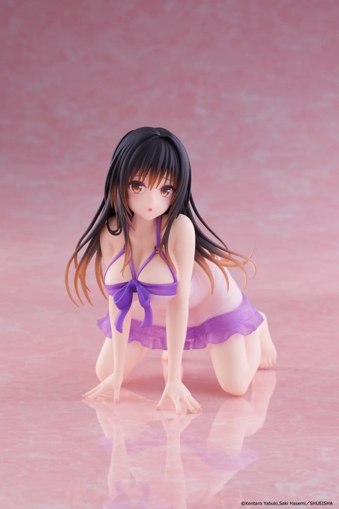 To Love Ru Darkness Desktop Cute PVC Szobor Yui Kotegawa Room wear Ver. 13 cm