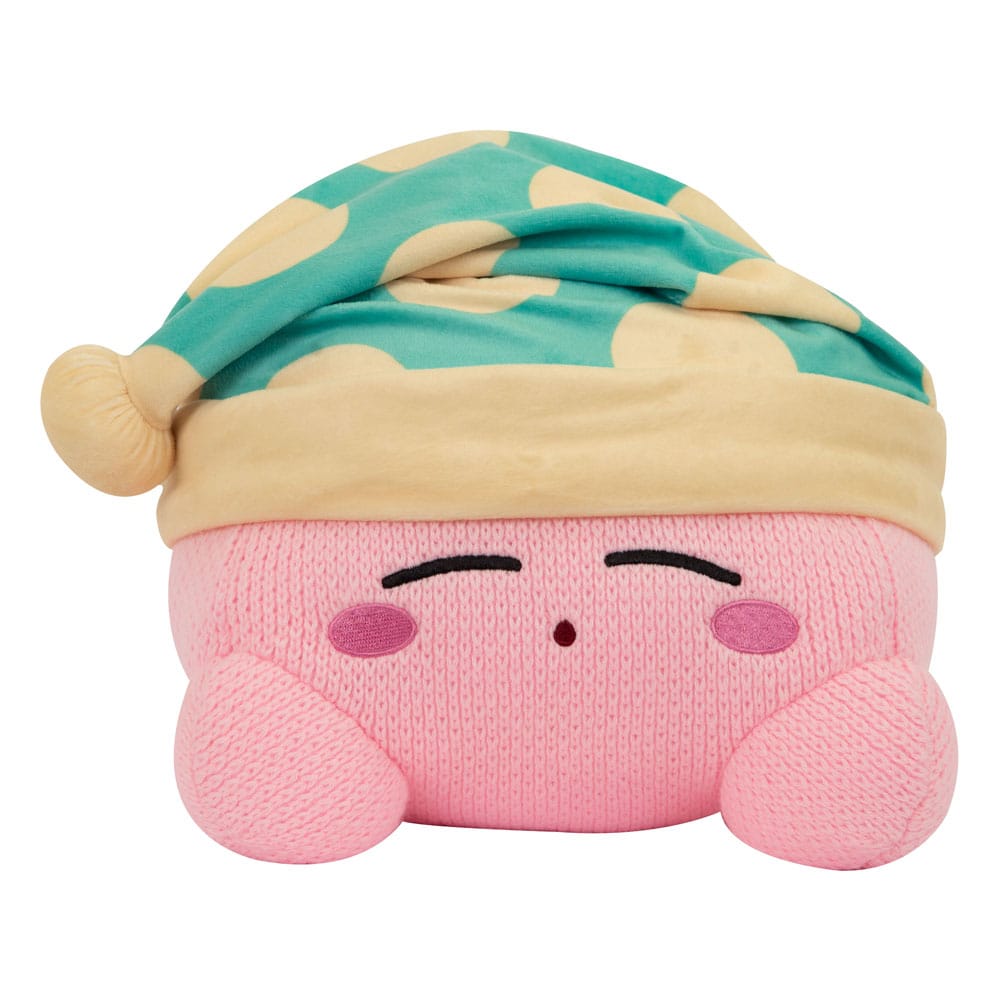 Kirby Nuiguru-Knit Plüss Figura Kirby Sleeping Mega 25 cm