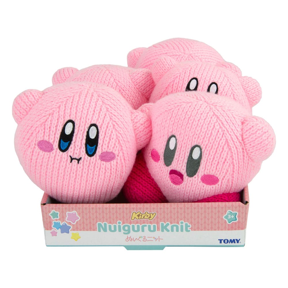 Kirby Junior Nuiguru-Knit Plüss Figurák Wave 1 15 cm Válogatás (5)