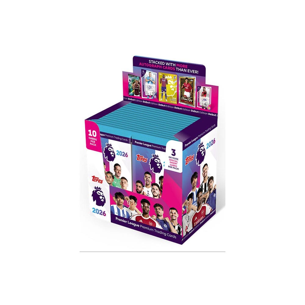 Premier League 2025/26 Gyűjthető Kártyák Booster Készlet (28)
