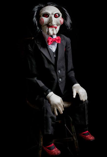 Saw Prop Replika Billy Puppet 119 cm