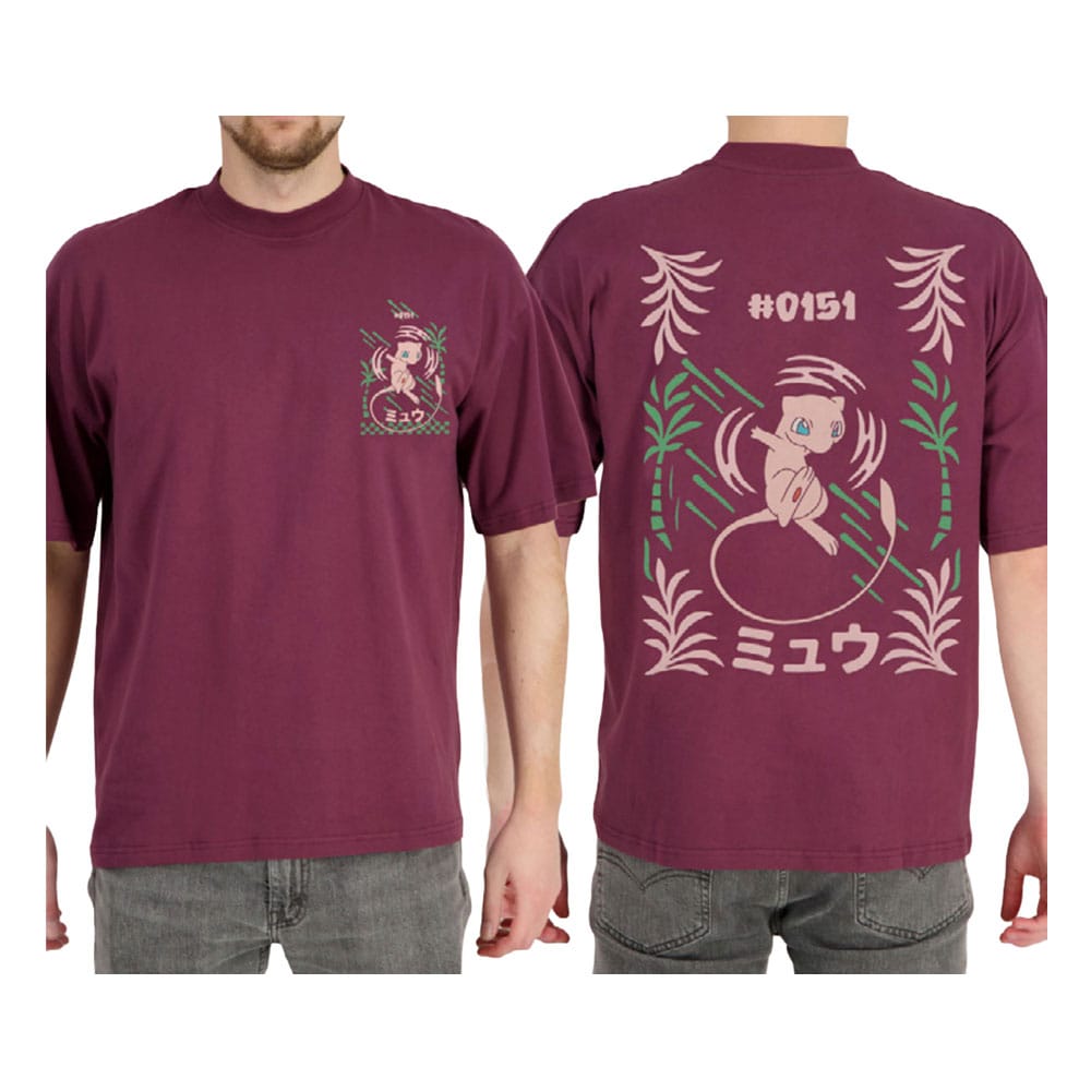 Pokémon Póló Bordeaux Mew Size S