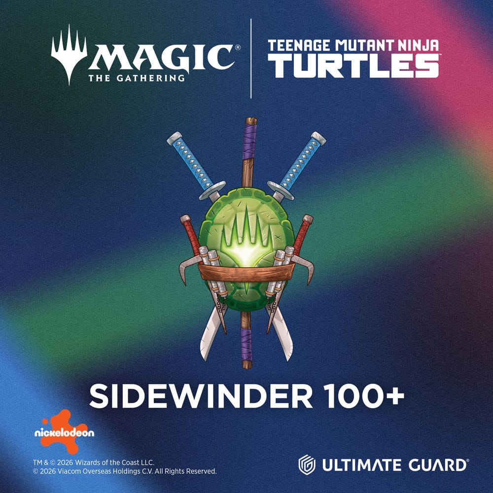 Ultimate Guard Sidewinder 100+ Xenoskin Magic: The Gathering | Teenage Mutant Ninja Turtles – Plains