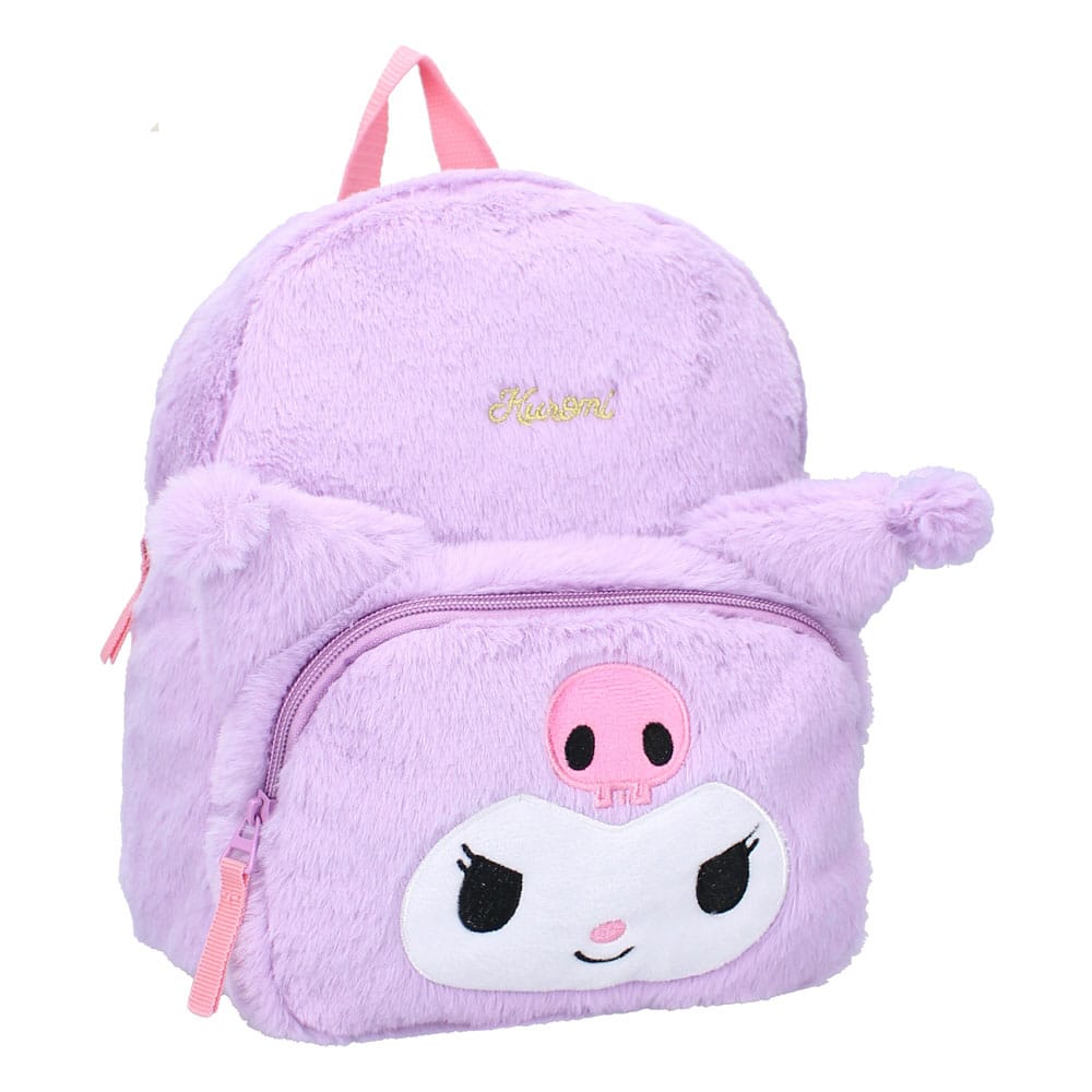 Sanrio Hátizsák Kuromil Fluffy Festival Purple 26 cm