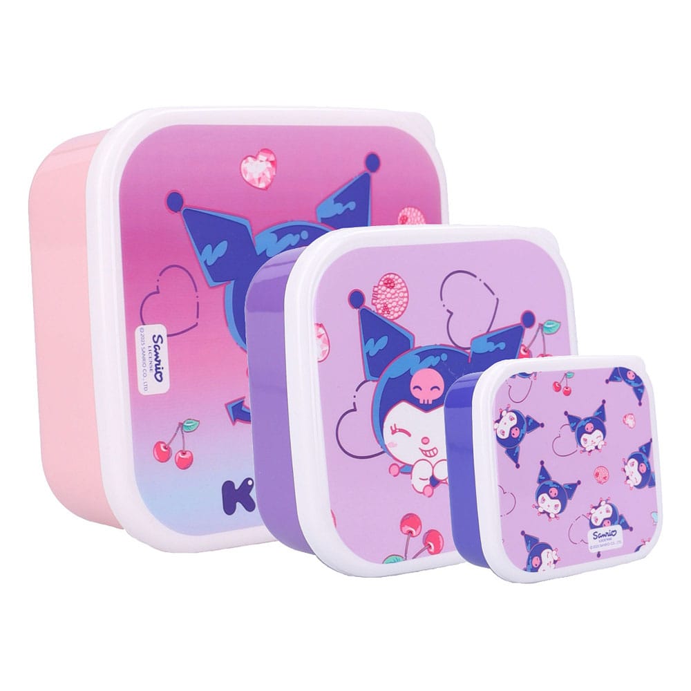 Sanrio Snack Doboz Csomag Kuromi Fresh Bites