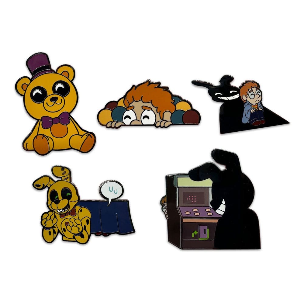 Five Nights at Freddy’s Enamel Pins Csomag Into the Pit 3 cm (6)
