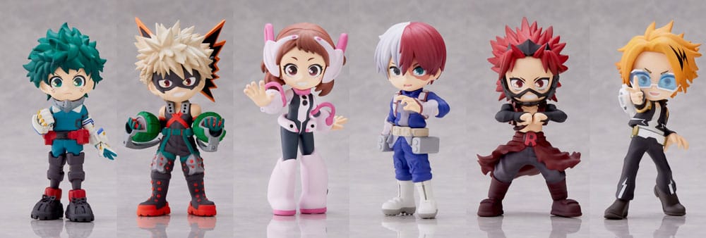 My Hero Academia Anime Series Mini Figurák 9 cm Készlet (6)