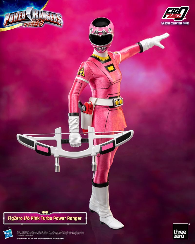 Power Rangers Turbo FigZero Akciófigura 1/6 Pink Turbo Power Ranger 30 cm