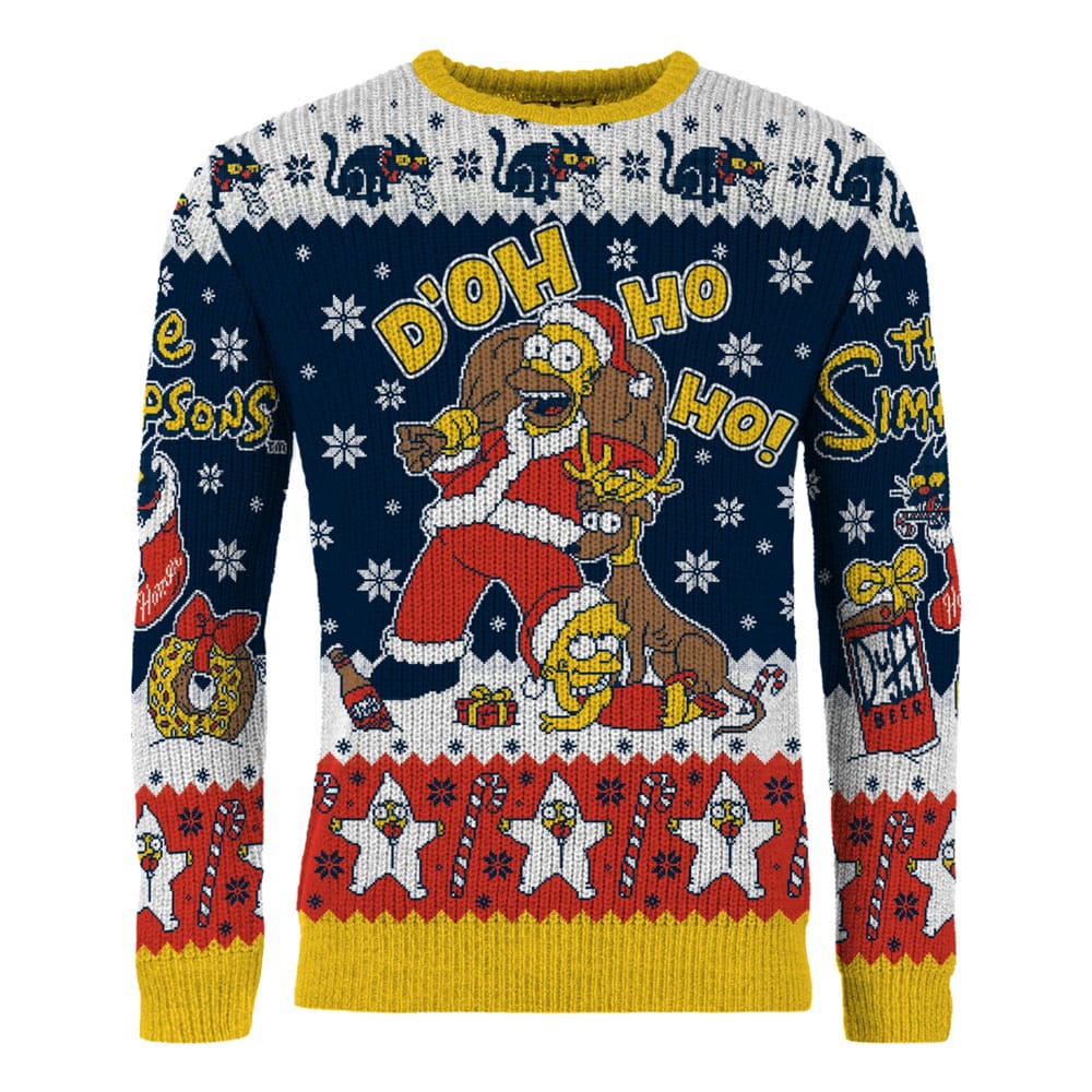 Simpsons Christmas Pulóver D’oh Ho Ho! Size L