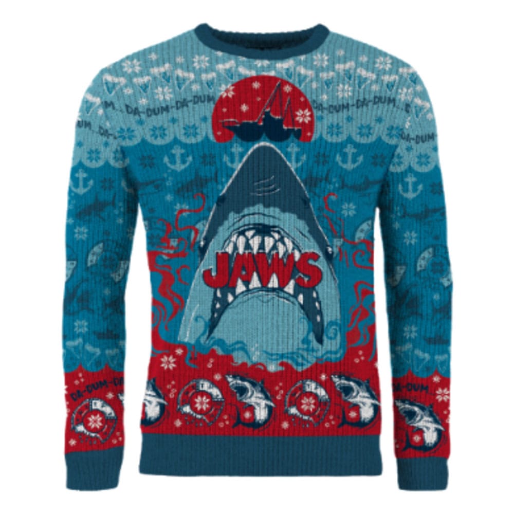 Jaws Christmas Pulóver Jaws  Size XL