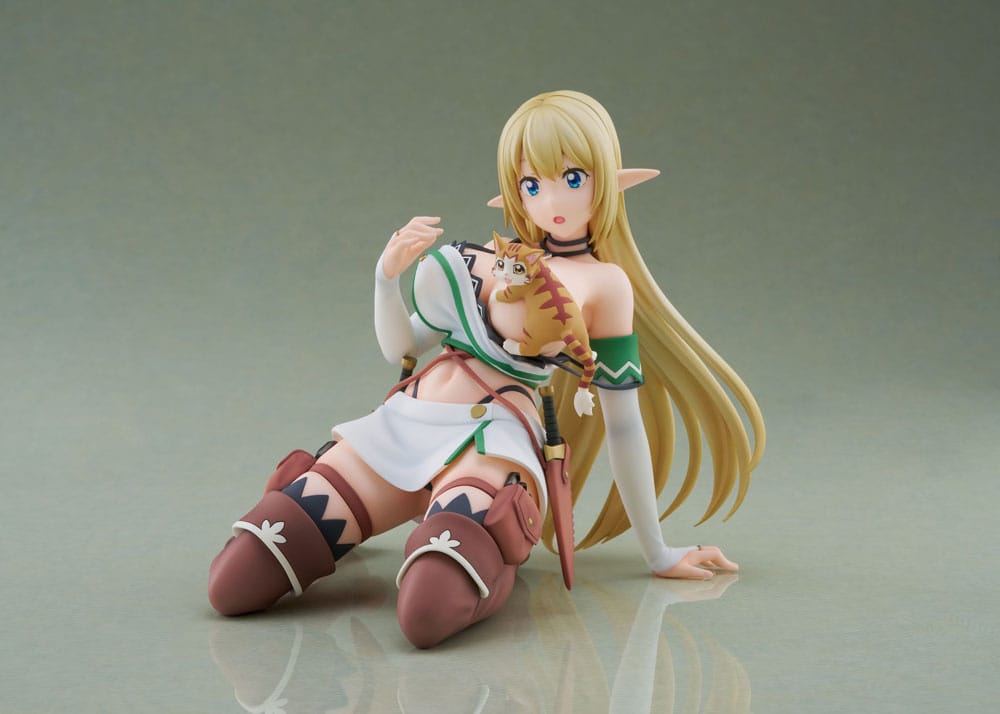 Beheneko PVC Szobor 1/7 Aria & Tama AmiAmi Limitált Kiadás 16 cm