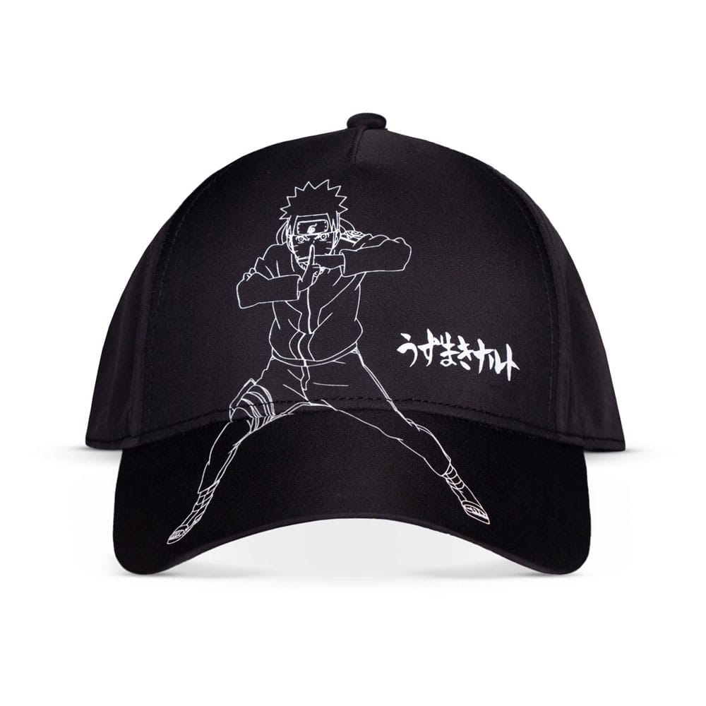 Naruto Shippuden Baseball Sapka Naruto Black & White