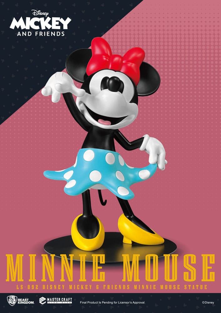 Disney Életnagyságú Szobor Minnie Mouse 104 cm