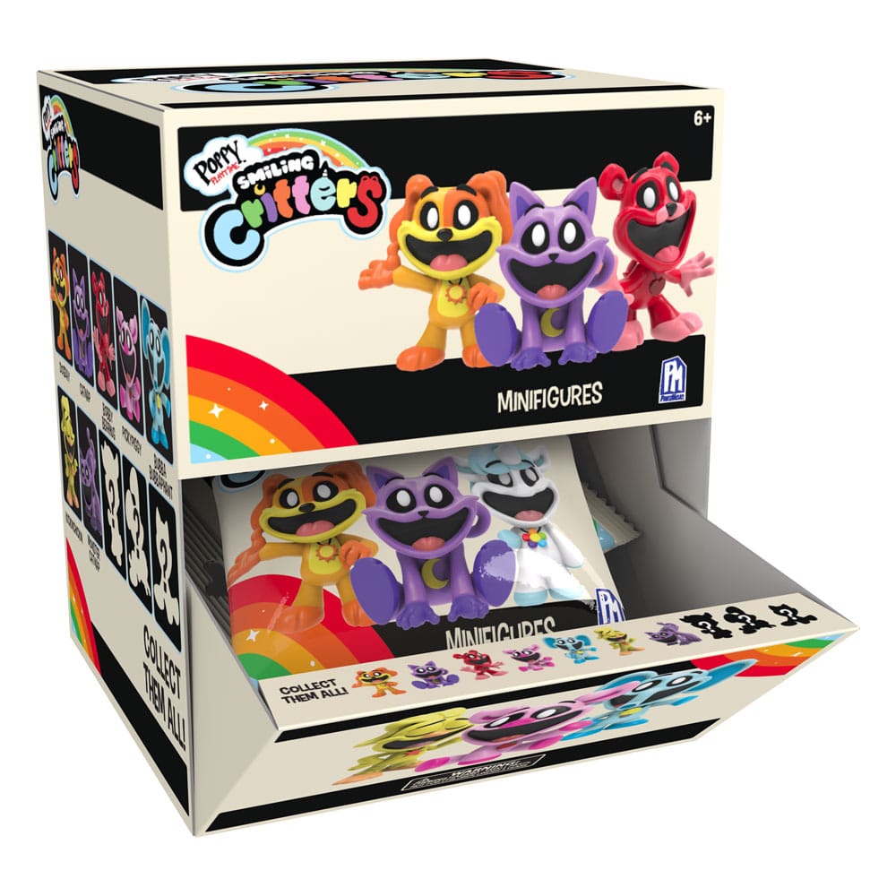 Poppy Playtime Mini Figurák S3 Critters 6 cm Válogatás (24)