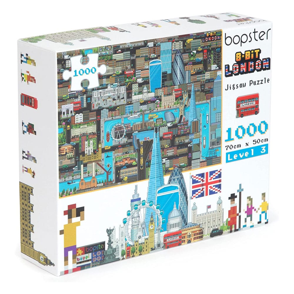 8-Bit Pixel Puzzle London Level 3 1000 Darabos