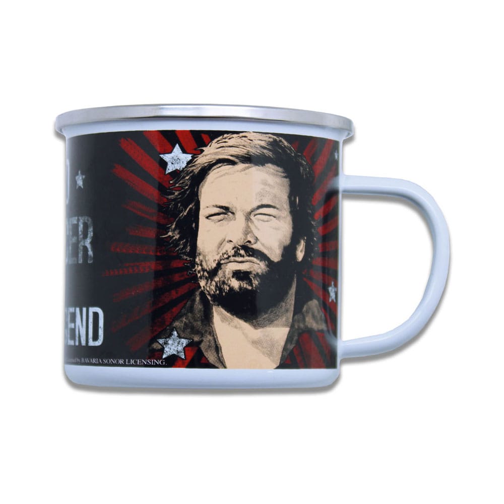 Bud Spencer Enamel Bögre The Legend