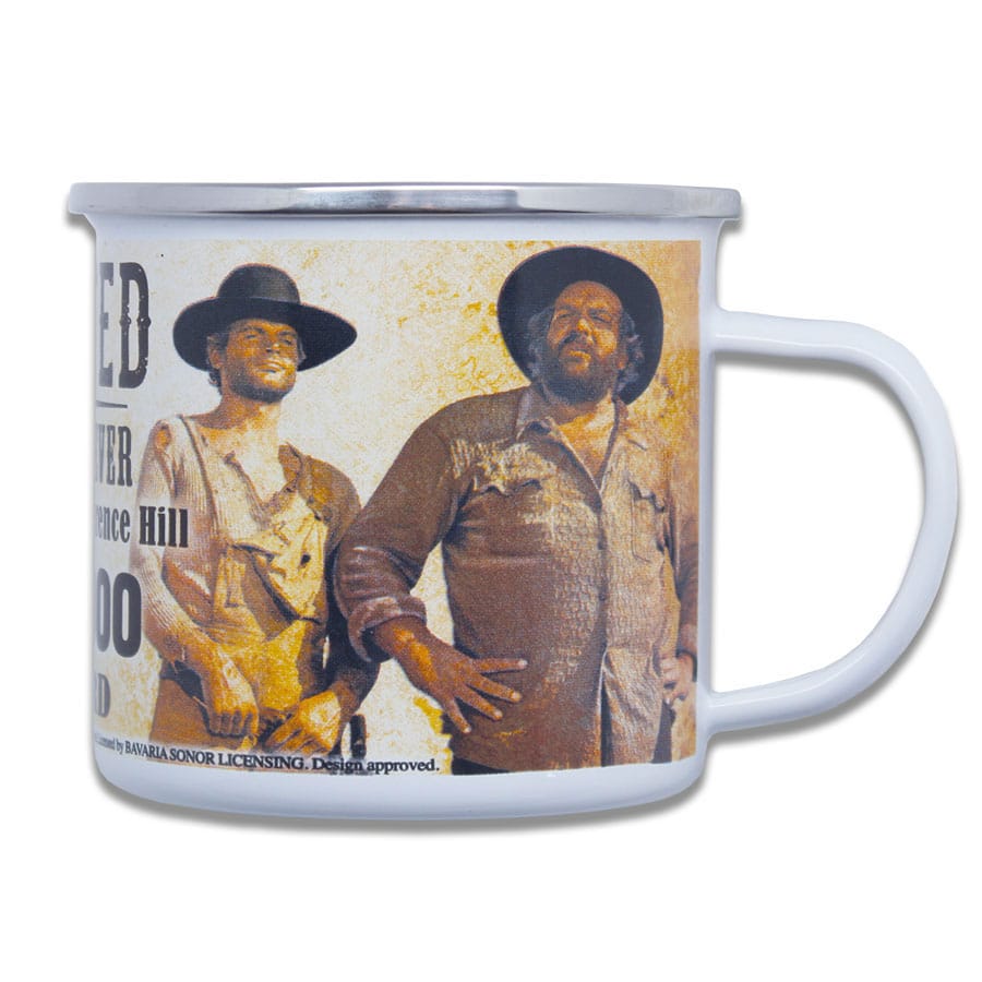 Bud Spencer & Terence Hill Enamel Bögre Wanted