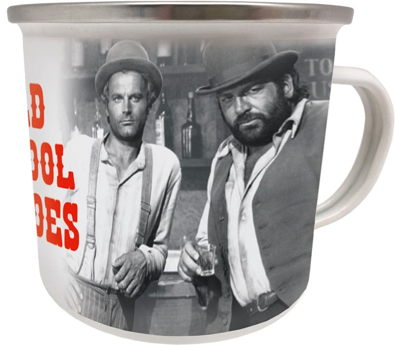 Bud Spencer & Terence Hill Enamel Bögre Old School Heroes