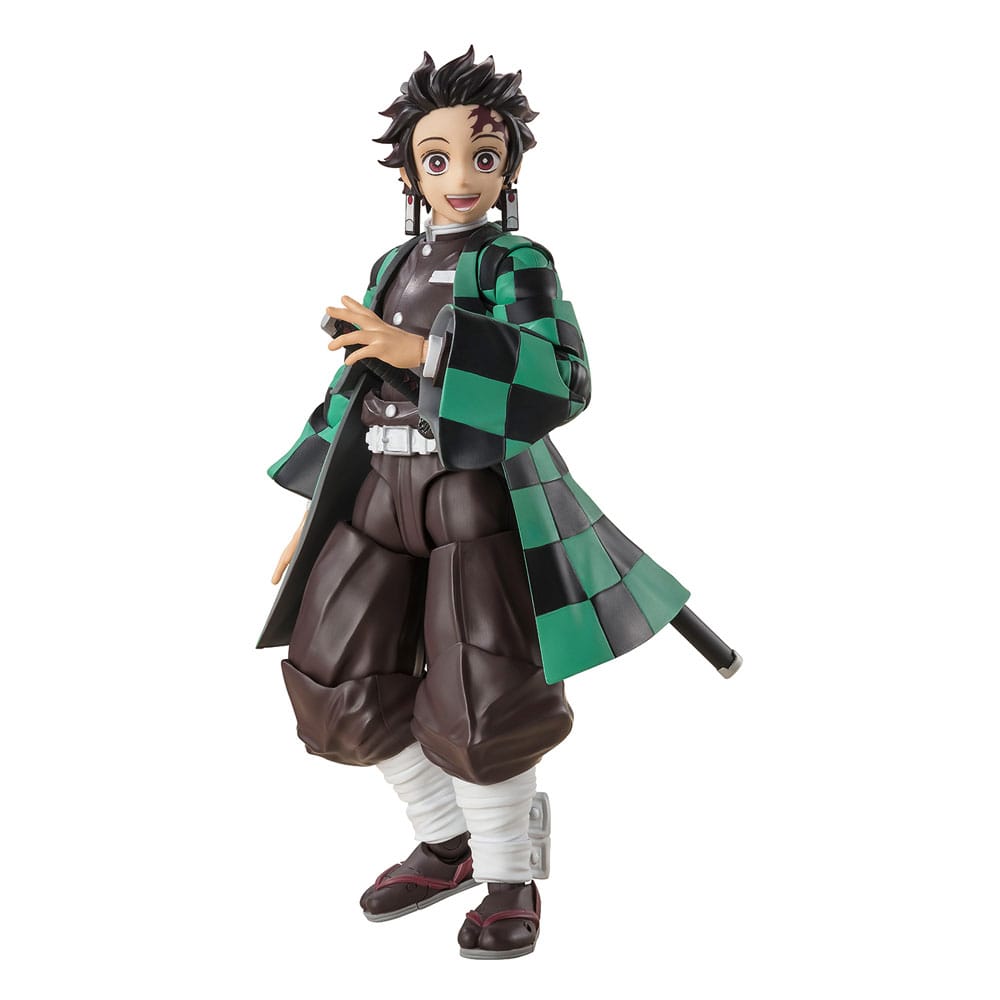 Demon Slayer: Kimetsu no Yaiba S.H. Figuarts Akciófigura Tanjiro Kamado 14 cm