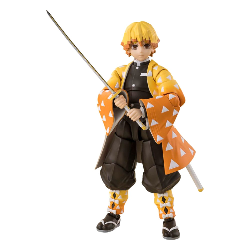 Demon Slayer: Kimetsu no Yaiba S.H.Figuarts Akciófigura Zenitsu Agatsuma 14 cm