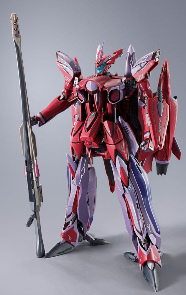 Macross Frontier DX Chogokin Akciófigura VF-27 Gamma SP Super Lucifer Valkyrie Brera Sterne use Revival Ver. 25 cm