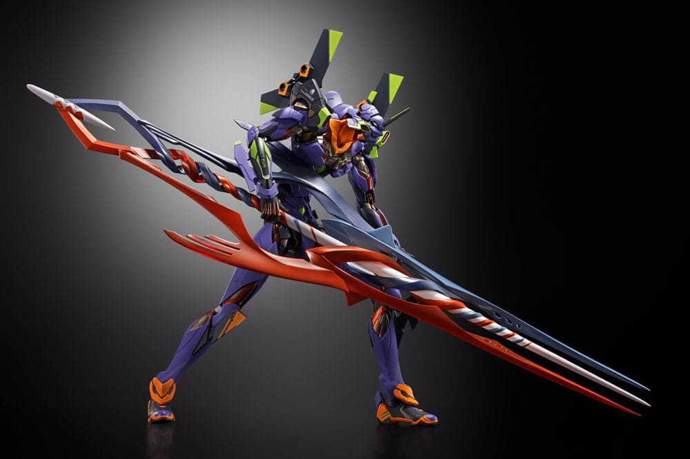Neon Genesis Evangelion Metal Build Akciófigura Eva Test Type-01 30th  the Spear of Gaius 22 cm