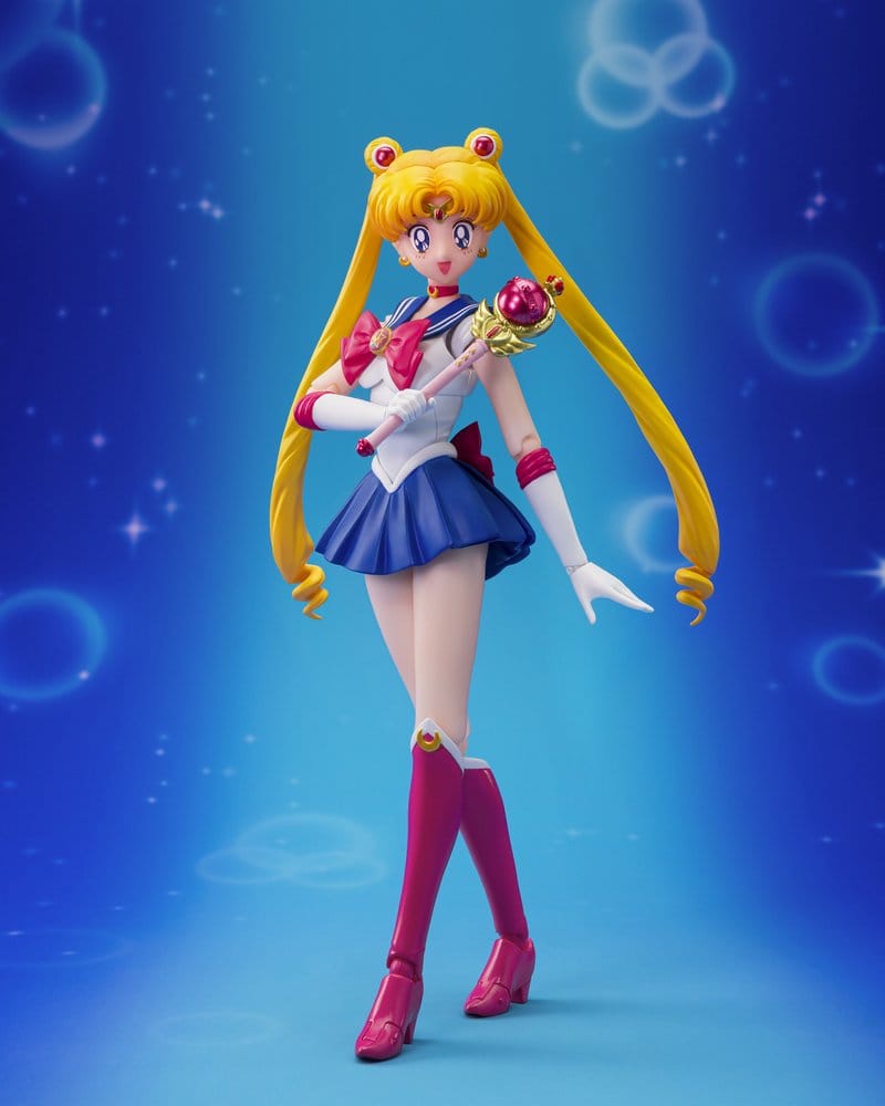 Sailor Moon S.H. Figuarts Akciófigura Sailor Moon -Kristály Star Compact Kiadás- 14 cm