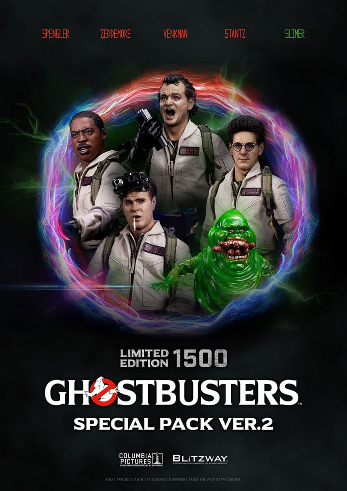 Ghostbusters Prémium UMS Akciófigura 4-es Csomag 1/6 Venkman, Stantz, Spengler, Zeddemore Ver. 2 31 cm
