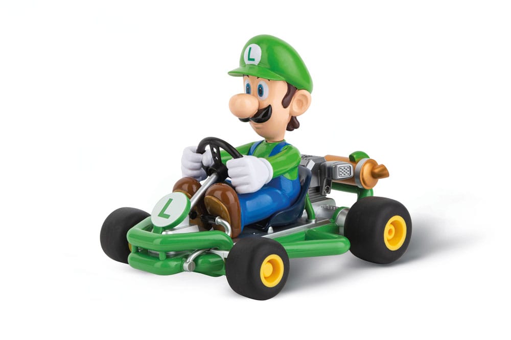 Super Mario Kart Távirányítós remote-controlled Car 1/18 2.4GHz Pipe Kart Luigi