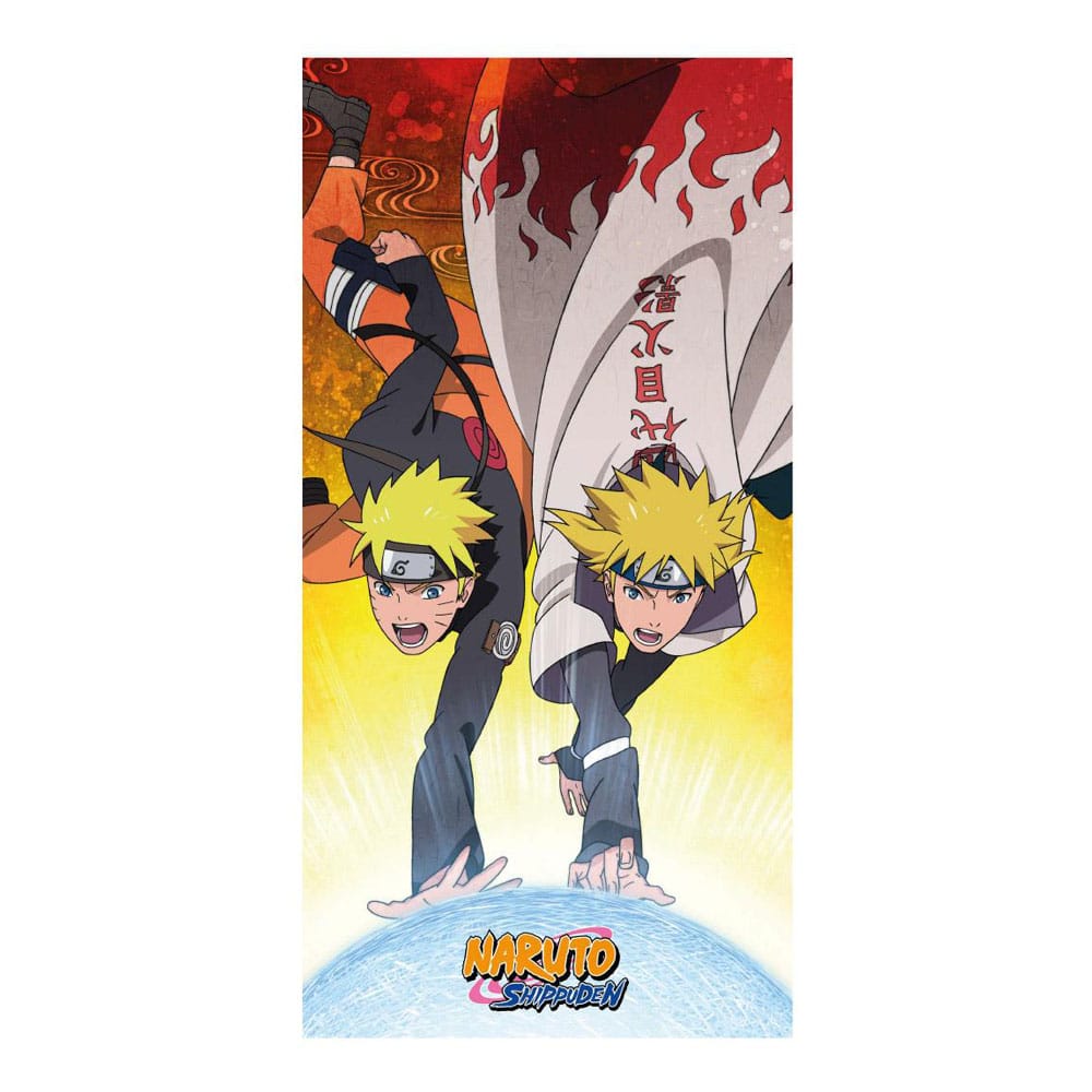 Naruto Shippuden Törölköző Prémium Naruto & Minato 70 x 140 cm