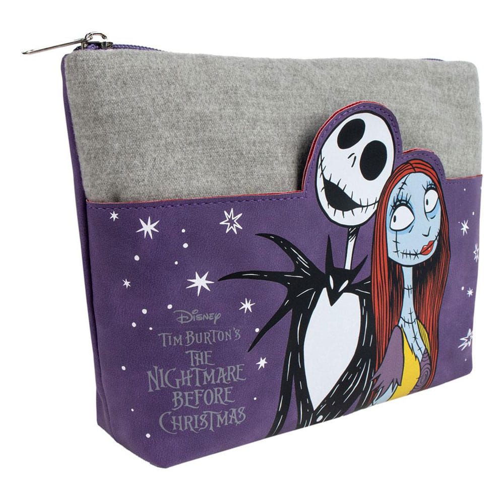 Nightmare Before Christmas Make Up Táska Jack & Sally Purple