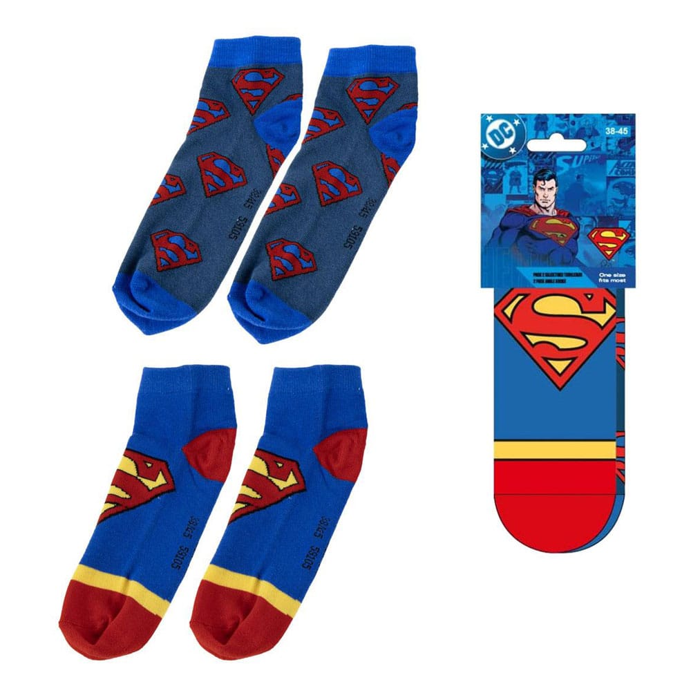 DC Comics Ankle Zoknik 2-packs Superman 38-45
