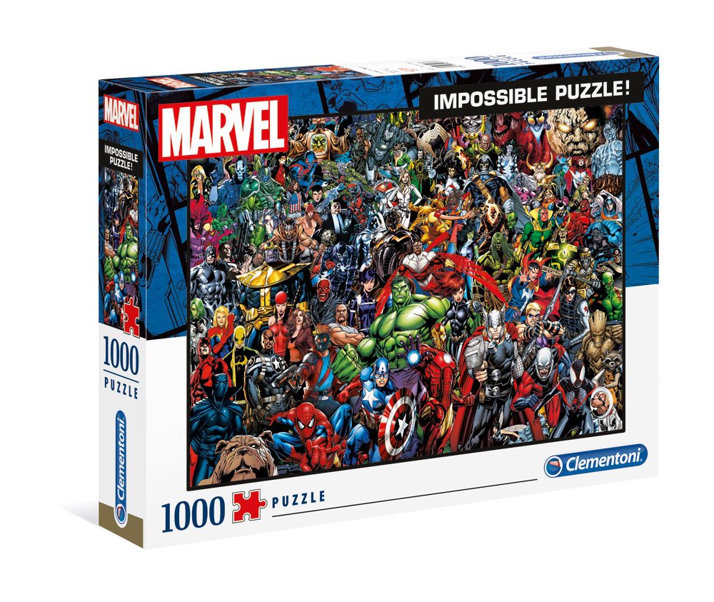 Marvel 80th Évfordulós Impossible Puzzle Karakterek