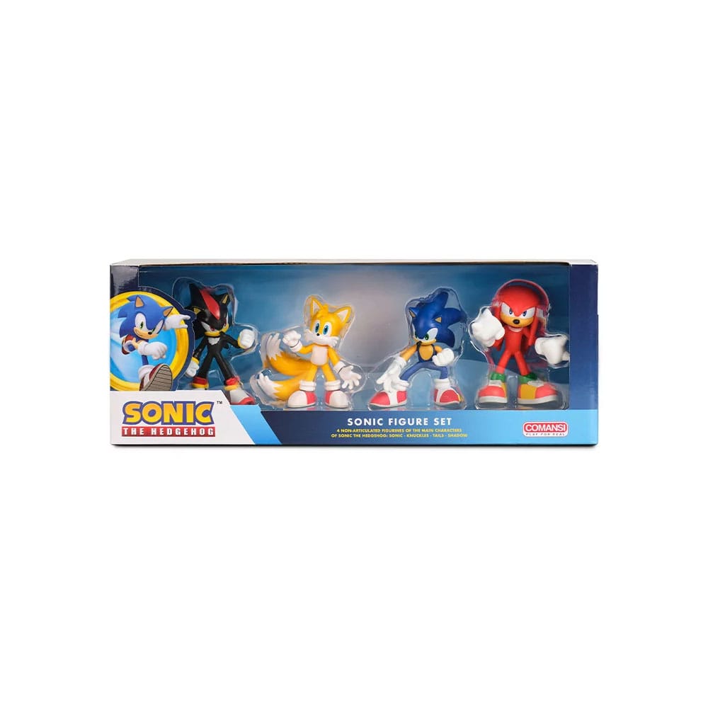 Sonic the Hedgehog Ajándék Doboz Csomag Mini Figurák Sonic (4)