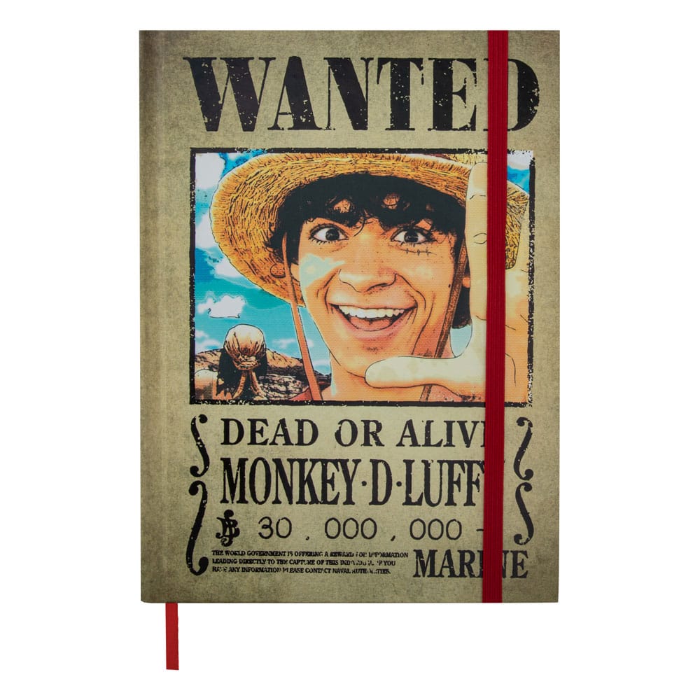 One Piece Jegyzetfüzet Wanted Posters