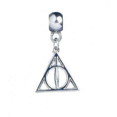 Harry Potter Charm Deathly Hallows (Ezüst Bevonatú)