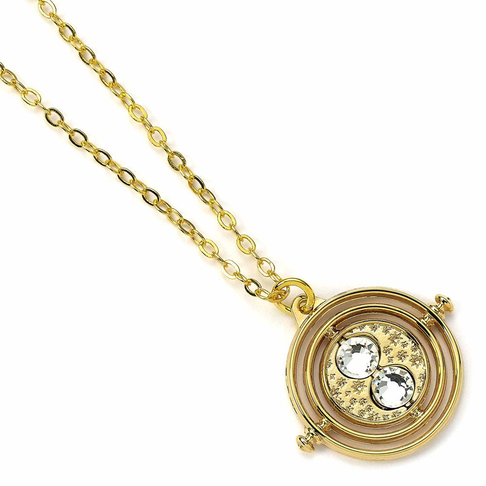 Harry Potter Medál & Nyaklánc Fixed Time Turner (Arany Bevonatú)