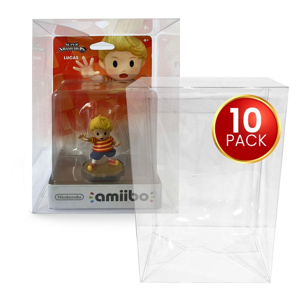 PET Protectors 10-es Csomag for Amiibo Figurák