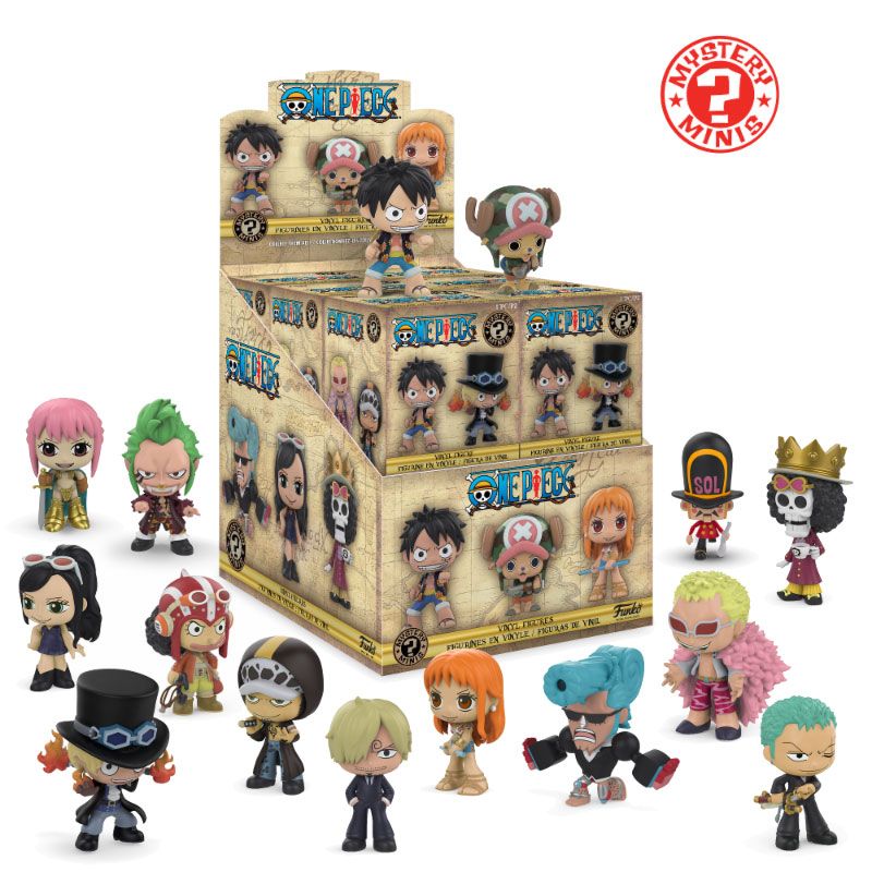 One Piece Mystery Mini Figurák 5 cm Készlet (12)