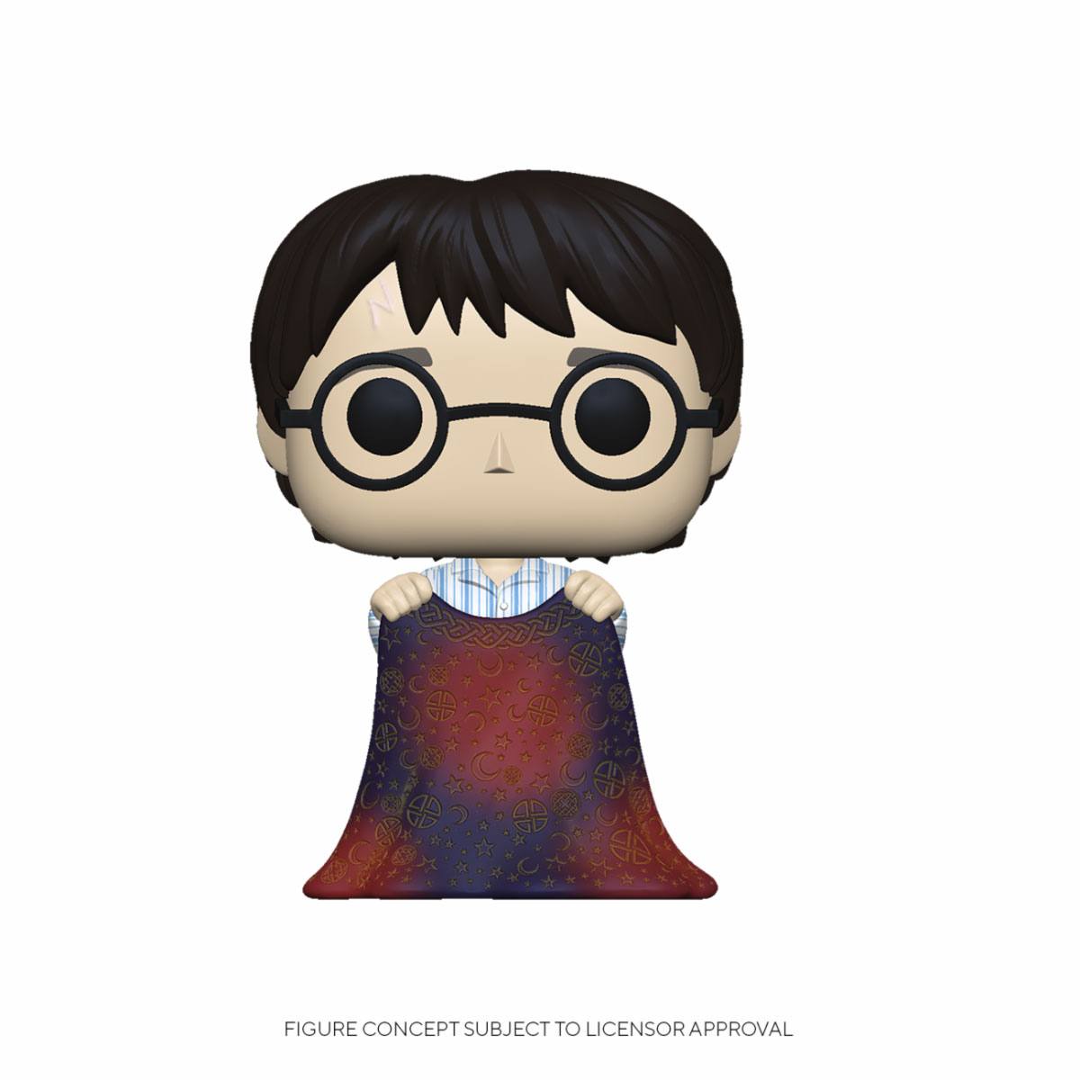 Harry Potter POP! Movies Vinyl Figura Harry w/Invisibility Cloak 9 cm