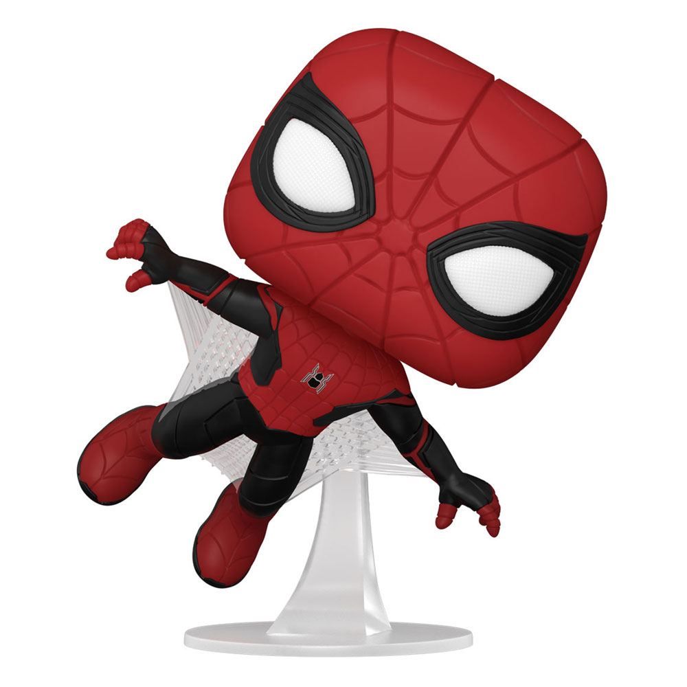 Spider-Man: No Way Otthon POP! Vinyl Figura Spider-Man (Upgraded Suit) 9 cm