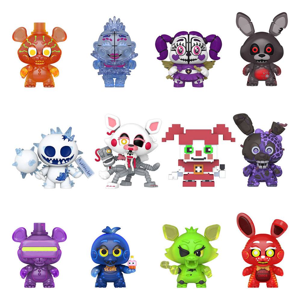 Five Nights at Freddy’s Mystery Mini Figurák 5 cm Készlet Events (12)