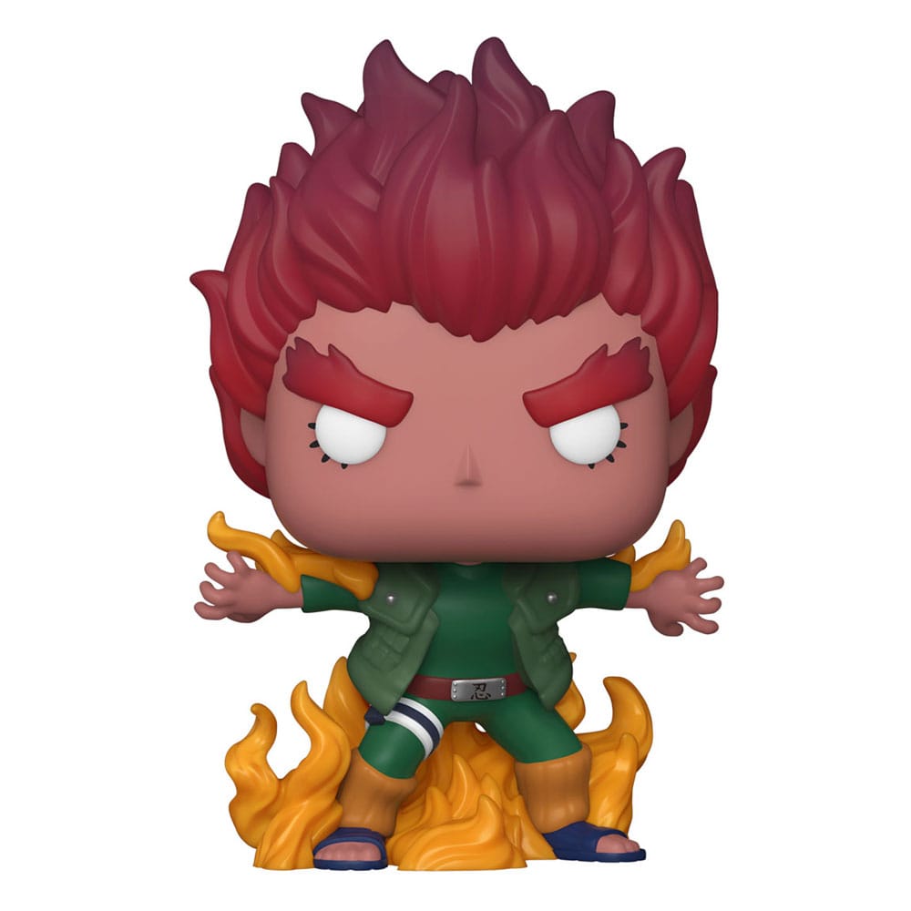 Naruto Shippuden POP! Animation Vinyl Figurák Might Guy (Eight Inner Gates) (GW) 9 cm