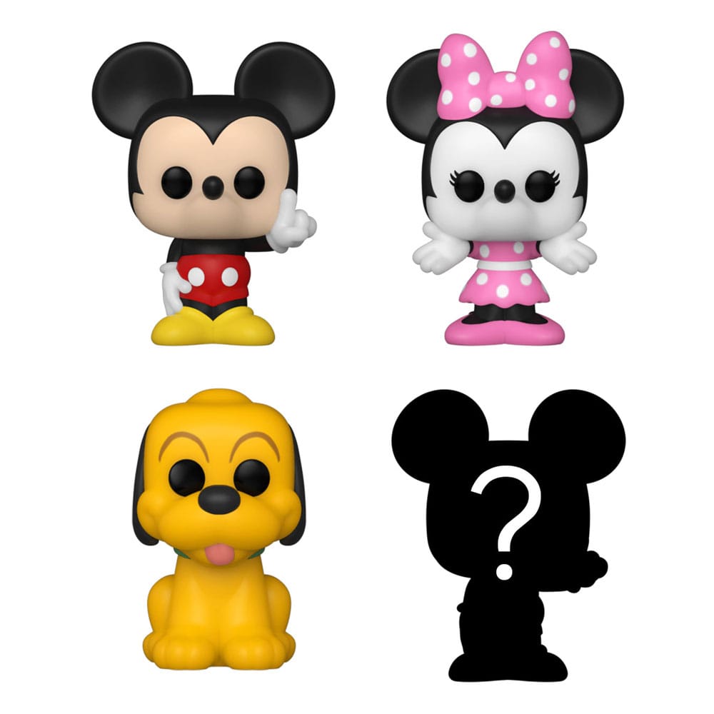 Disney Bitty POP! Vinyl Figura 4-es Csomag Mickey 2,5 cm