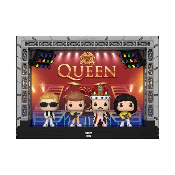 Queen POP Moments Deluxe Vinyl Figurák 4-es Csomag Wembley Stadium